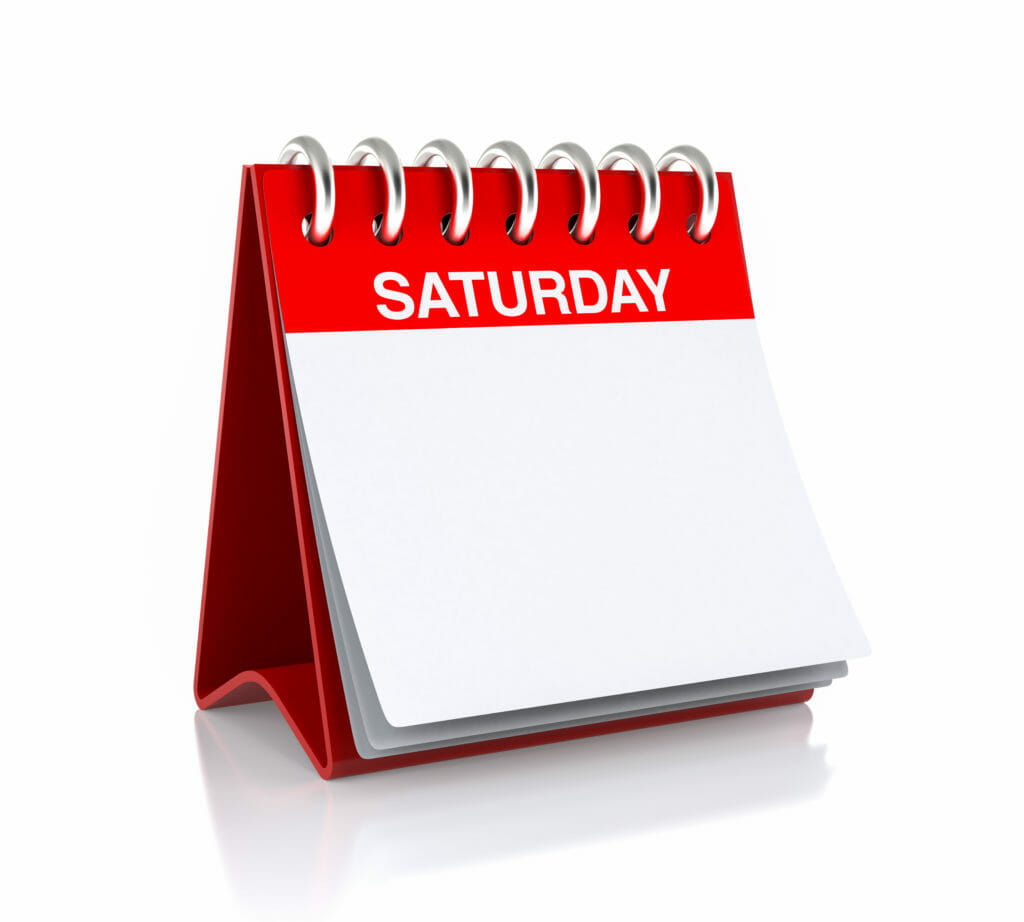 Saturday Addiction evaluations
